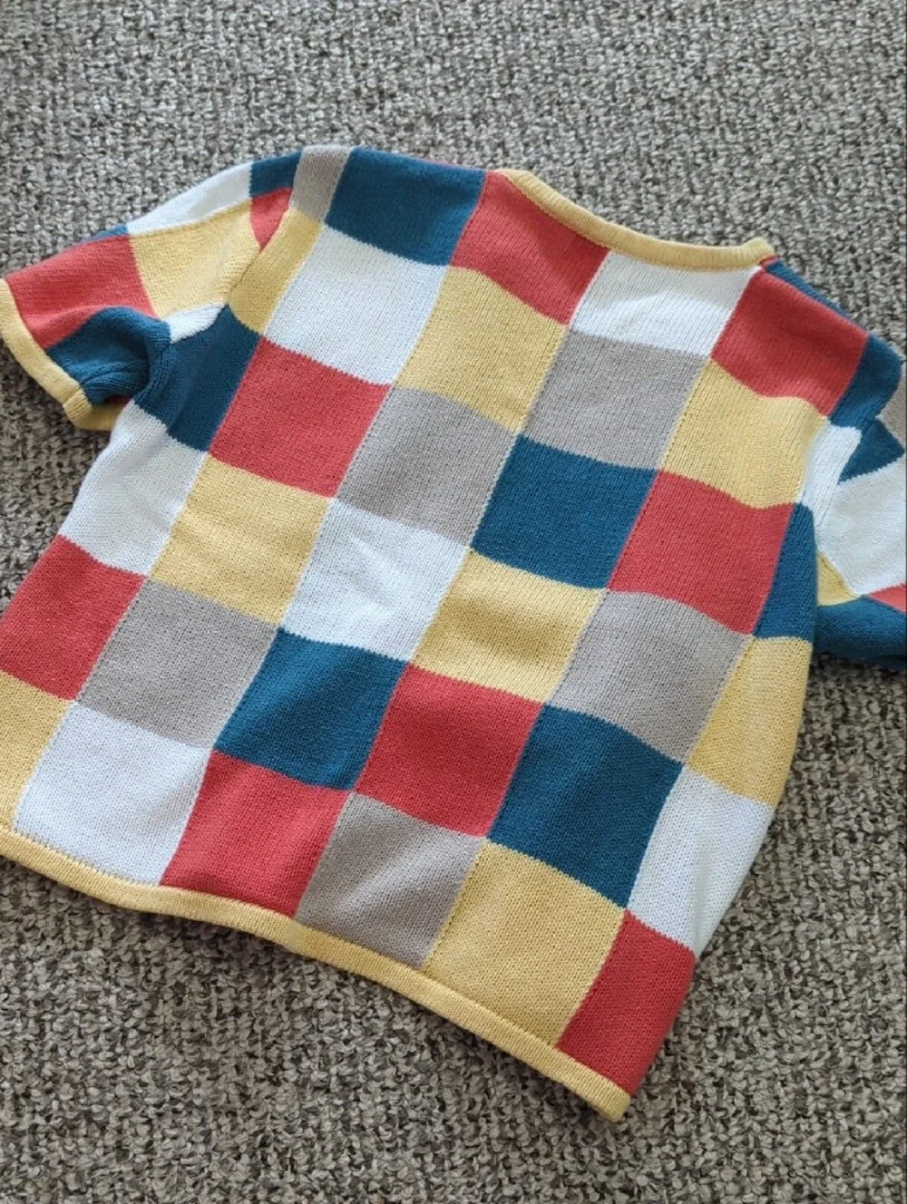 Fun Vintage Short Sleeve Cardigan - Picture 4 of 4